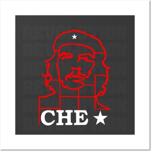 Che Guevara Rebel Cuban Guerrilla Posters and Art